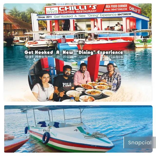 Poovar Boating Cruise – guests and backwater views