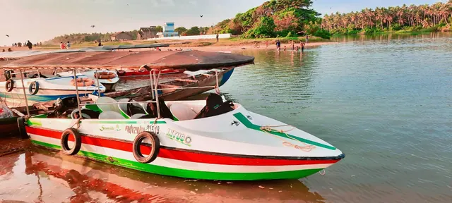 Poovar Boating Cruise – guests and backwater views