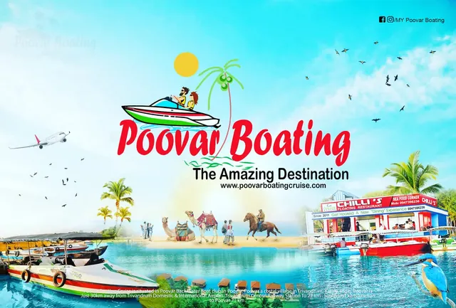 Poovar Boating Cruise – guests and backwater views